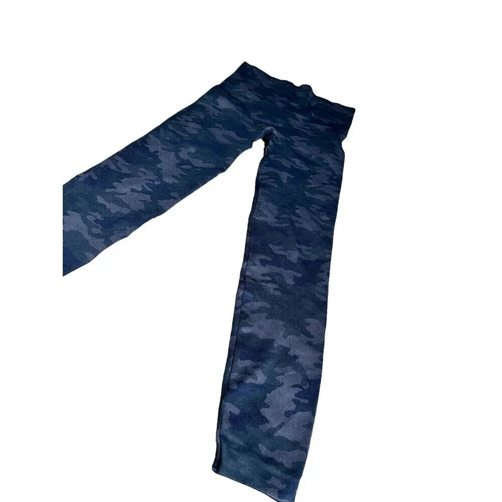 Spanx Look At Me Now Seamless Womens Camo High Waisted Leggings Size Small